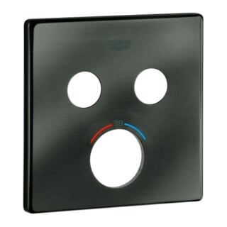 Grohe Rosace 49039 pour SmartControl UP-THM avec 2 ASV graphite dur mat