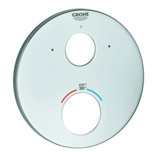 Grohe Rosace 49098 pour ensemble de montage THM rond chrome