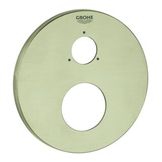 Grohe Rosace 49108 ronde pour EHM-FMS nickel brossé