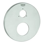 Grohe Rosace 49108 ronde pour kits de montage EHM supersteel