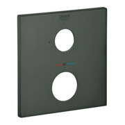 Grohe Rosace 49109 carrée pour THM-FMS graphite dur brossé