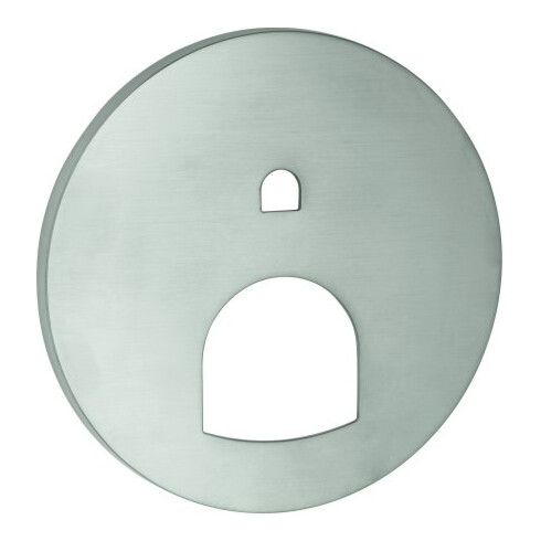 Grohe Rosace 49118 ronde pour EHM-FMS avec inverseur 2 voies supersteel