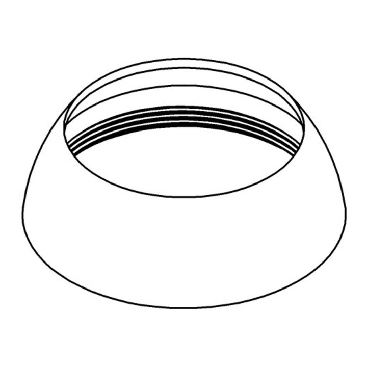 Grohe Rosace de recouvrement 440418 pour Eichelberg EHM avec cartouche 40mm levier latéral chrome