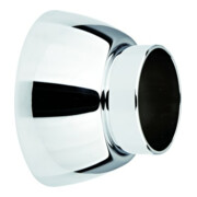 Grohe Rosace et douille 45060 pour raccord S 70 mm chromé