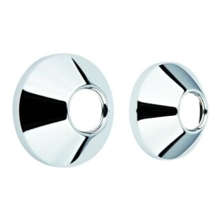 Grohe Rosette 02210 für S-Anschluss DN 15 d:70mm 2 Stück chrom