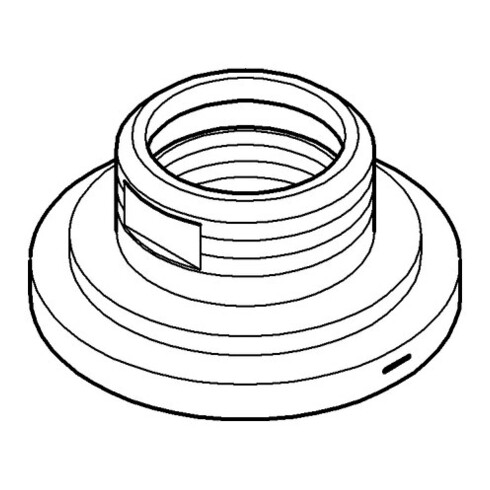 Grohe Rosette 45630 für Atrio 3-Loch-WT/3-Loch Bidetbatterie chrom