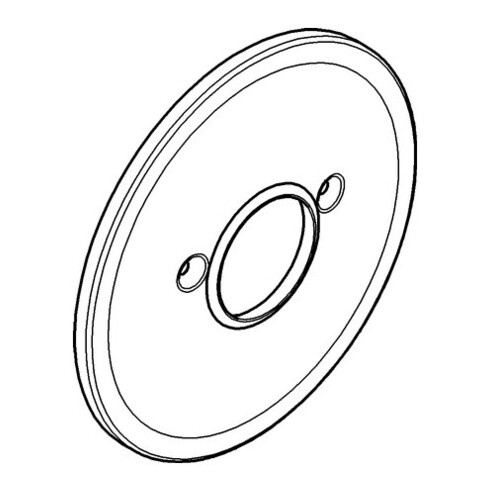 Grohe Rosette 46469 chrom chrom
