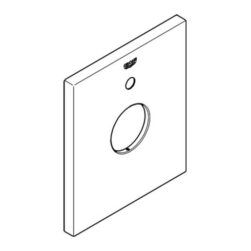 Grohe Rosette 46614 moon white moon white