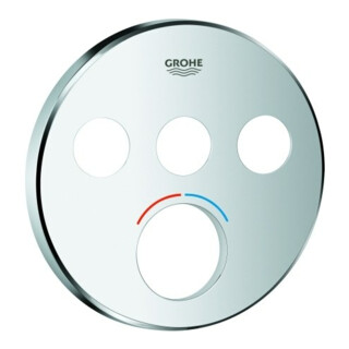 Grohe Rosette 46993 rund für SmartControl UP-Mischer 3ASV chrom