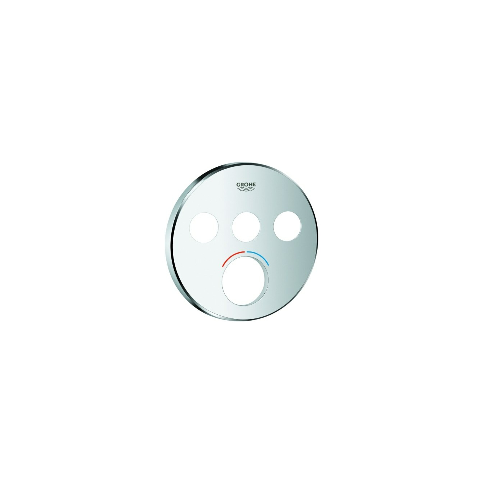 Grohe Rosette 46993 rund für SmartControl UP-Mischer 3ASV chrom
