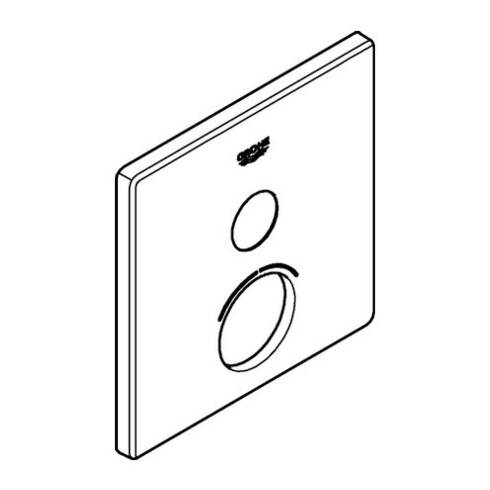 Grohe Rosette 46994 für SmartControl chrom