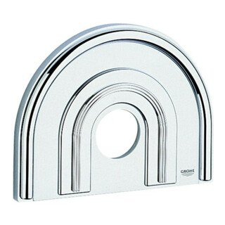 Grohe Rosette 47459 für Chiara EHM FMS Brause chrom/mattchrom