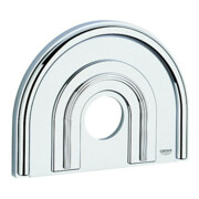 Grohe Rosette 47459 für Chiara EHM FMS Brause chrom/mattchrom