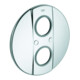 Grohe Rosette 47749 chrom für FMS Grohtherm 2000-1