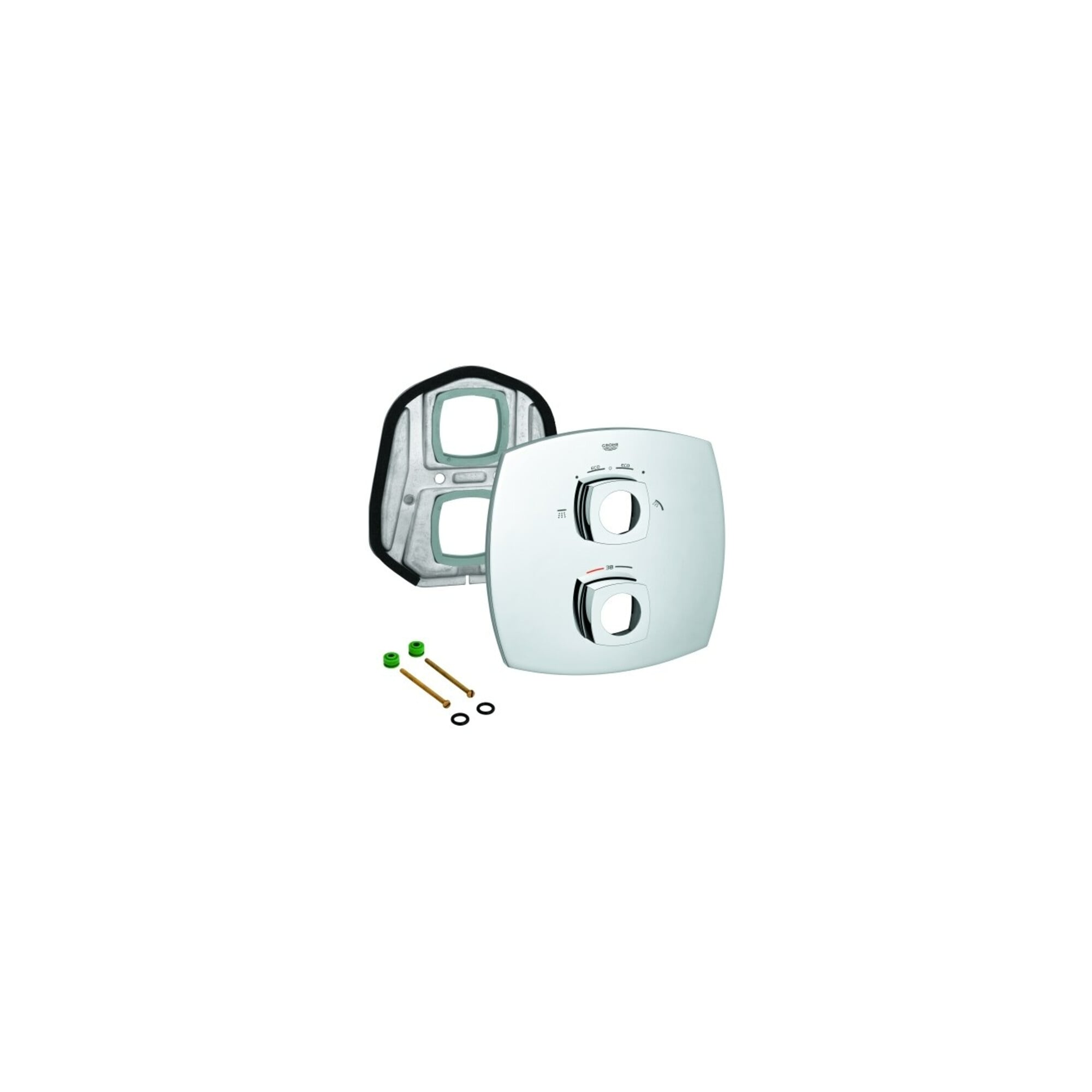 Grohe Rosette 47937 chrom chrom