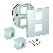 Grohe Rosette 47963 für Fertigmontageset THM-Brause chrom