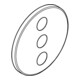 Grohe Rosette 48366 rund für SmartControl chrom-3