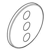 Grohe Rosette 48366 rund für SmartControl chrom-4
