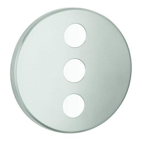 Grohe Rosette 48366 rund für SmartControl supersteel