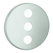 Grohe Rosette 48366 rund für SmartControl supersteel