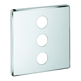 Grohe Rosette 48368 eckig für SmartControl chrom