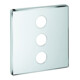 Grohe Rosette 48368 eckig für SmartControl chrom-1