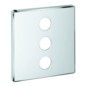 Grohe Rosette 48368 eckig für SmartControl chrom