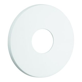 Grohe Rosette 48428 rund für EHM-Fertigmontagesets moon white