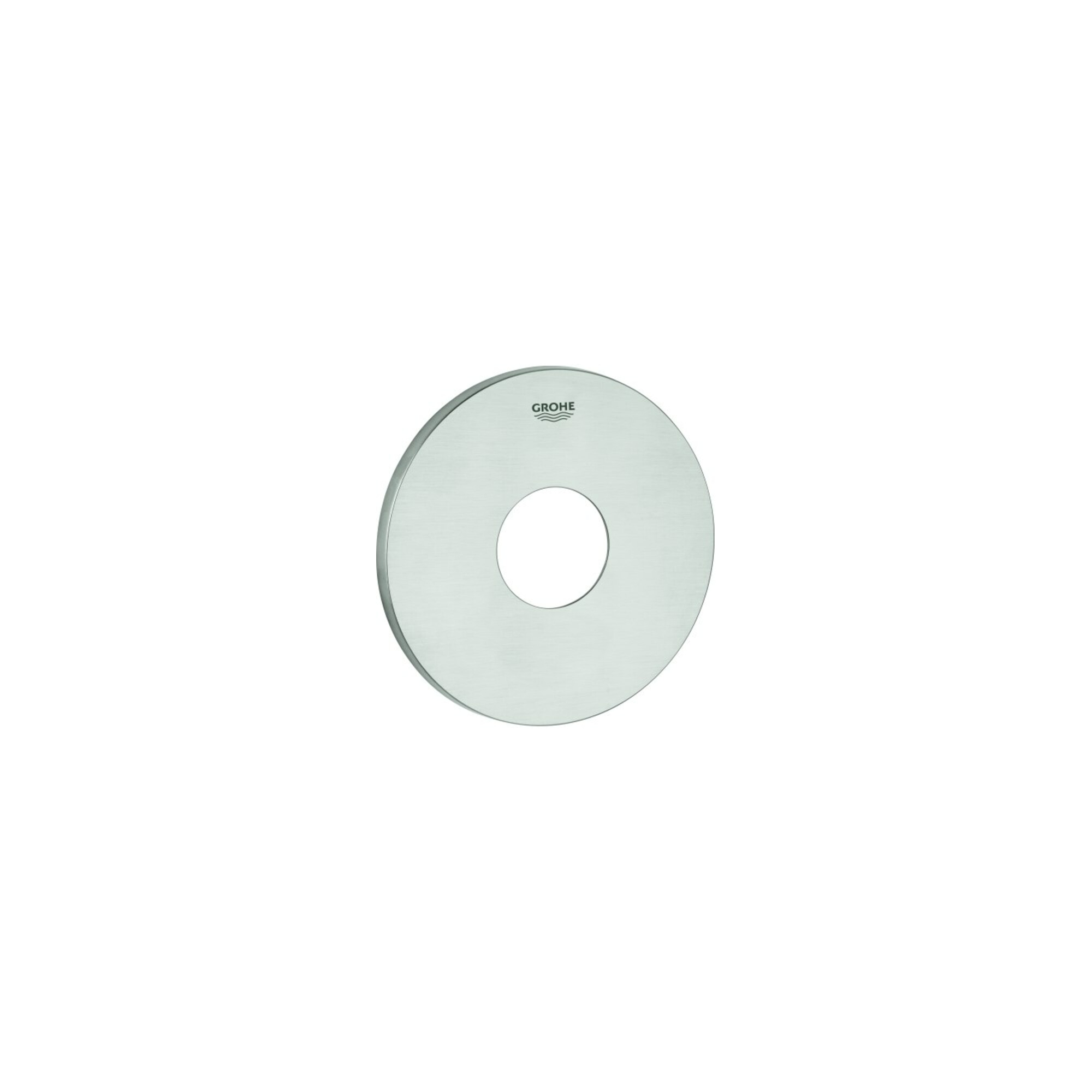 Grohe Rosette 48428 rund für EHM-Fertigmontagesets supersteel