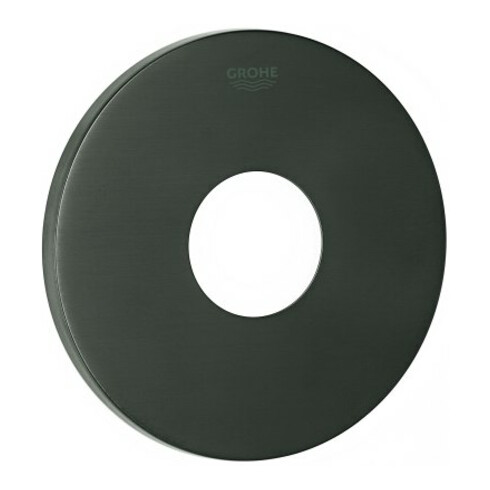 Grohe Rosette 48428 rund für EHM-FMS hard graphite gebürstet
