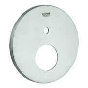 Grohe Rosette 48429 rund für EHM-FMS mit 2-Wege Umstellung supersteel