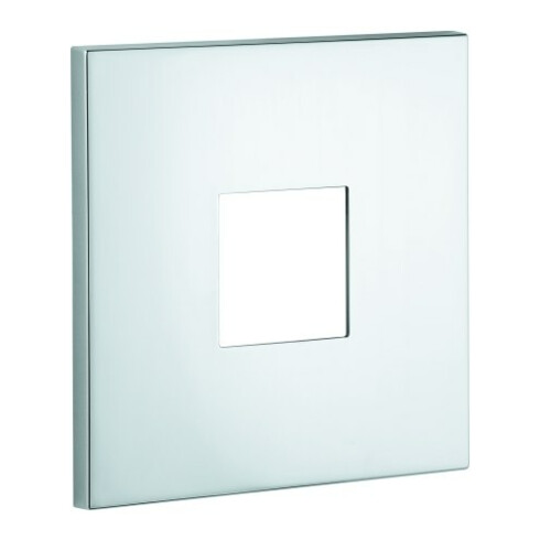 Grohe Rosette 48430 eckig für EHM-Fertigmontagesets chrom
