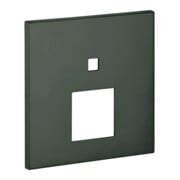 Grohe Rosette 48431 carrée pour EHM-FMS avec commutateur 2 voies graphite brossé
