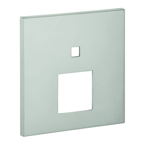Grohe Rosette 48431 eckig für EHM-FMS mit 2-Wege Umstellung supersteel
