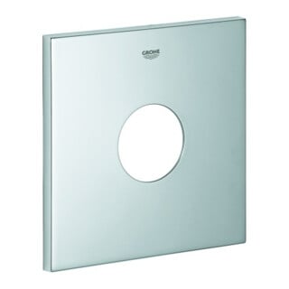 Grohe Rosette 48434 eckig für EHM-Fertigmontagesets chrom