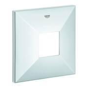 Grohe Rosette 48436 eckig für Einhandmischer-Fertigmontagesets chrom