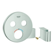 Grohe Rosette 49034 rund für SmartControl supersteel