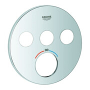 Grohe Rosette 49035 für SmartControl UP-THM rund mit 3 ASV chrom