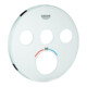 Grohe Rosette 49036 für SmartControl UP-THM rund mit 3 ASV moon white-1