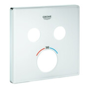 Grohe Rosette 49040 für SmartControl UP-THM eckig mit 2 ASV moon white