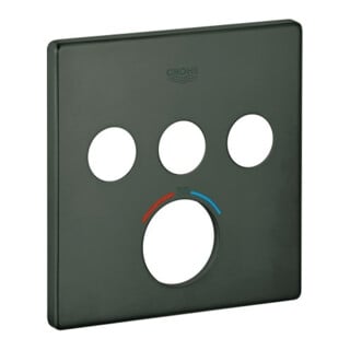 Grohe Rosette 49042 für SmartControl UP-THM eckig 3 ASV hard graphite geb.