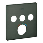 Grohe Rosette 49042 für SmartControl UP-THM eckig 3 ASV hard graphite geb.