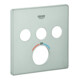 Grohe Rosette 49042 für SmartControl UP-THM eckig mit 3 ASV supersteel-1
