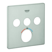 Grohe Rosette 49042 für SmartControl UP-THM eckig mit 3 ASV supersteel