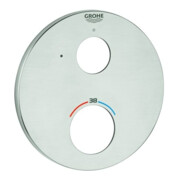 Grohe Rosette 49073 rund für Thermostat-FMS supersteel