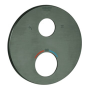 Grohe Rosette 49074 rund für THM-FMS hard graphite gebürstet