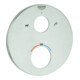 Grohe Rosette 49075 rund für THM-Fertigmontagesets supersteel-1