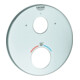 Grohe Rosette 49098 für Fertigmontageset THM rund chrom-1
