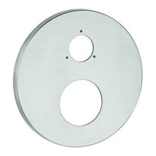 Grohe Rosette 49105 ronde pour ensembles de montage EHM supersteel