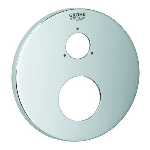 Grohe Rosette 49108 rund für EHM-Fertigmontagesets chrom